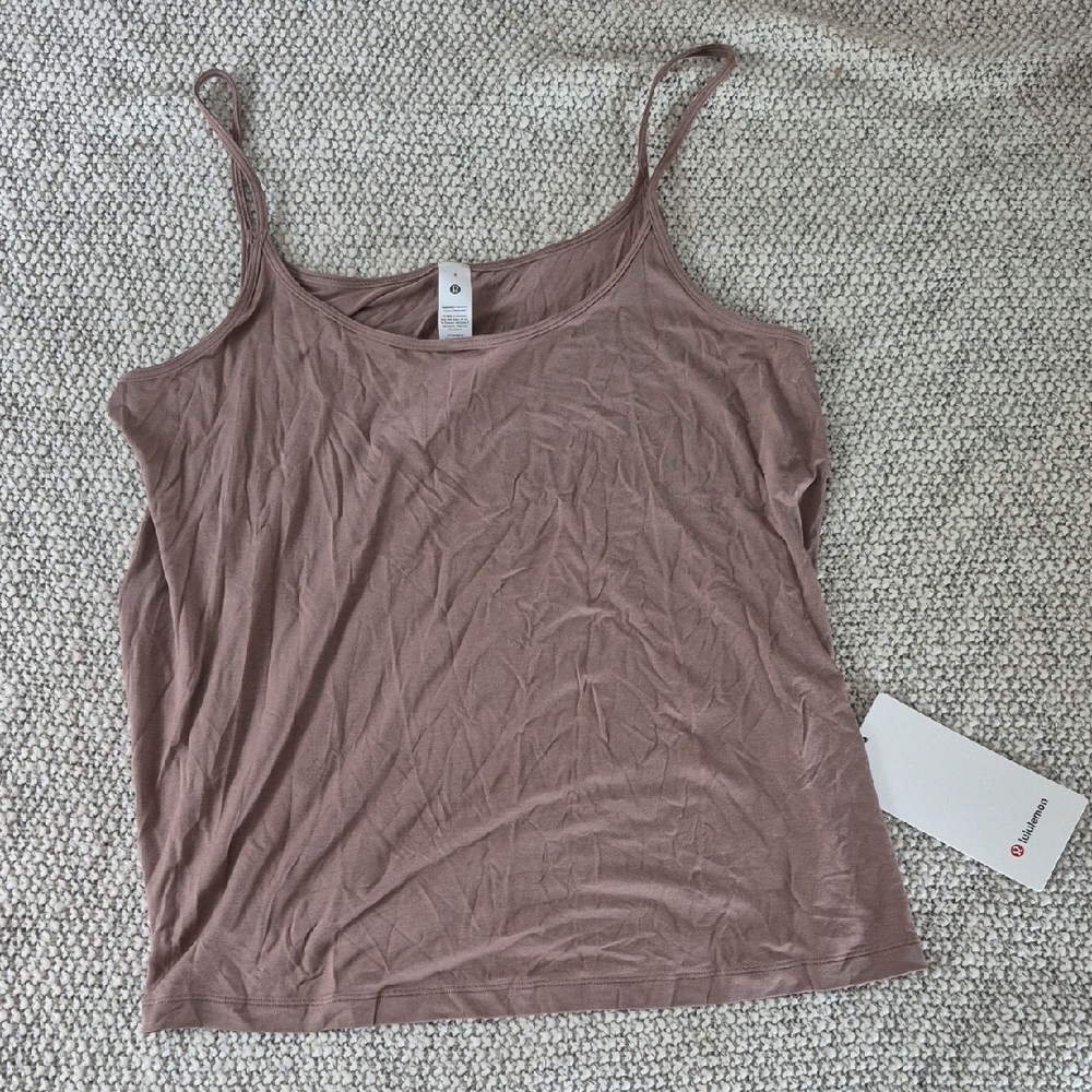 Lululemon Modal Silk-Blend Spaghetti Strap Tank In TPTC